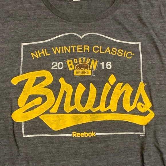 Boston Bruins Mens 2016 Winter Classic T-shirt XL - Picture 2 of 6